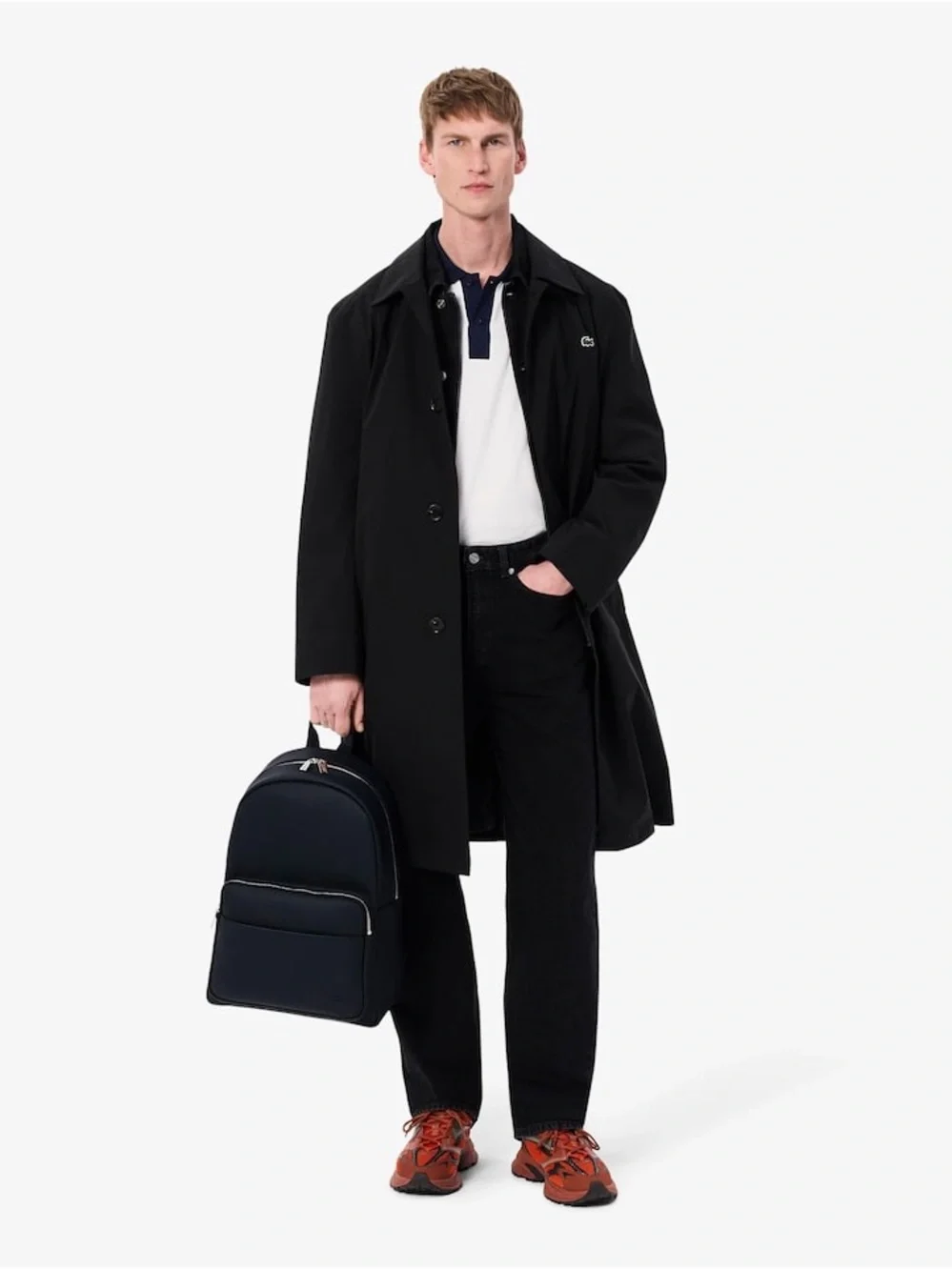 Lacoste classic backpack navy
